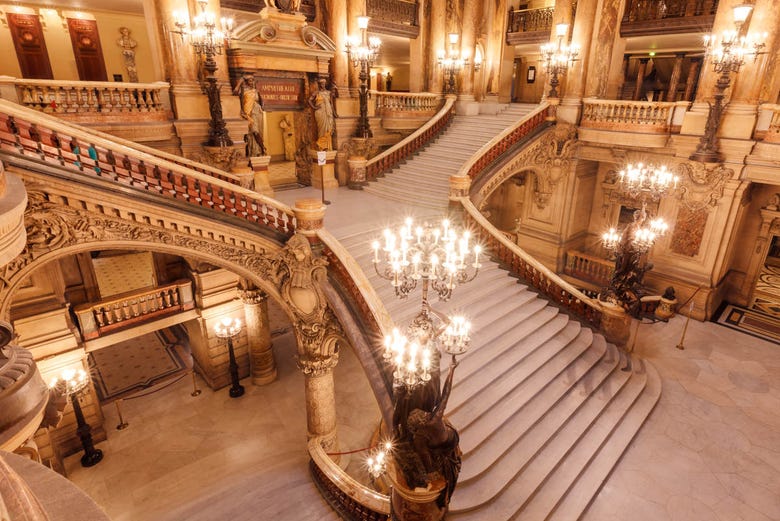 Gran Escalera de la Ópera Garnier