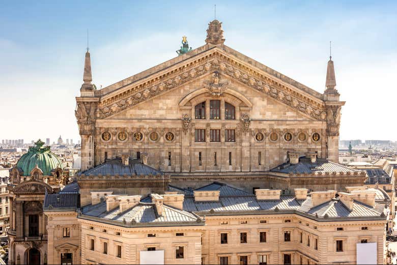 El Palais Garnier alberga la Ópera de París
