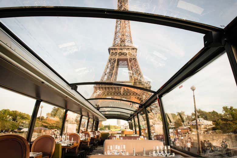 Pass by the Eiffel Tower