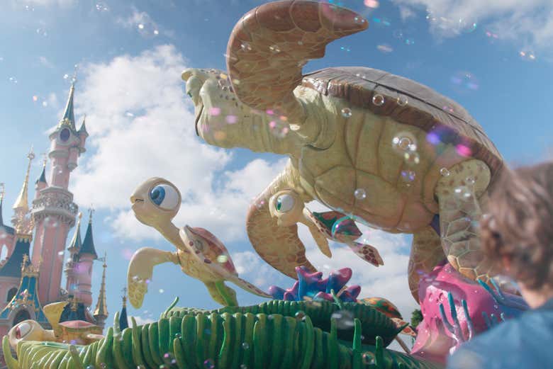 Disfrutaréis de los espectáculos de Disneyland® Paris