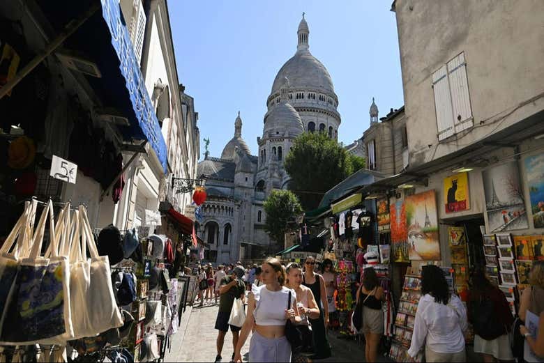 Paseando por el barrio de Montmartre