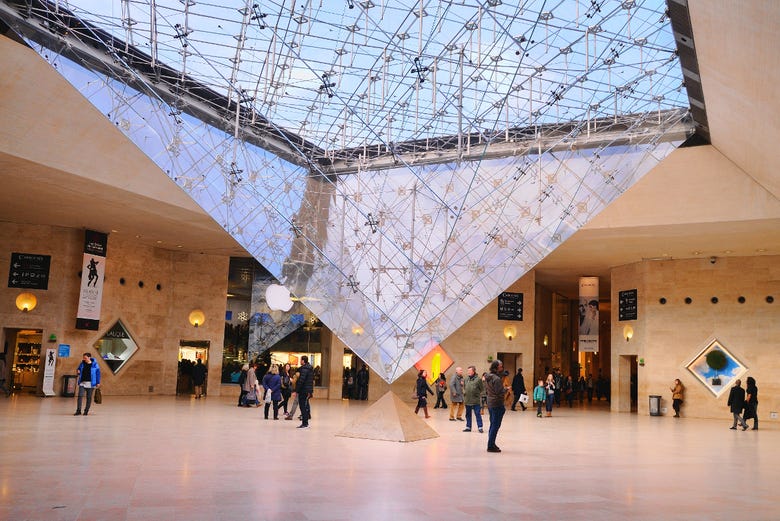 Inside the Louvre
