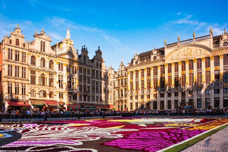 La mítica Grand Place de Bruselas