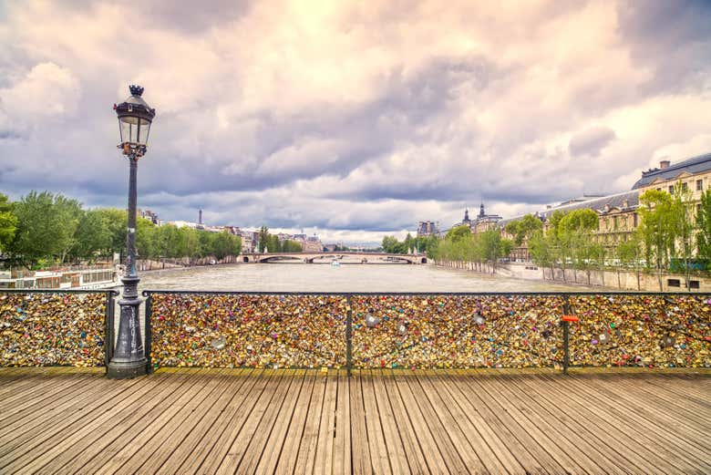 Panorámica del Pont des Arts