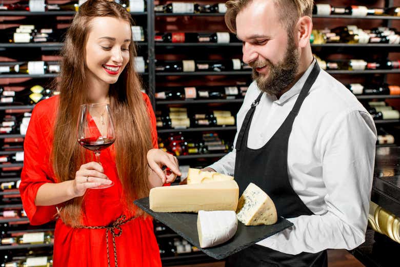 Assaggiando formaggi e vini francesi