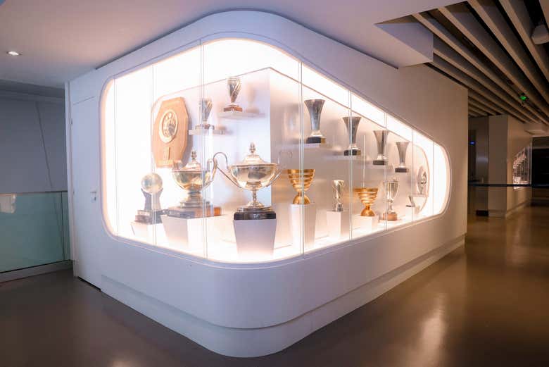 Sala de trofeos del PSG 