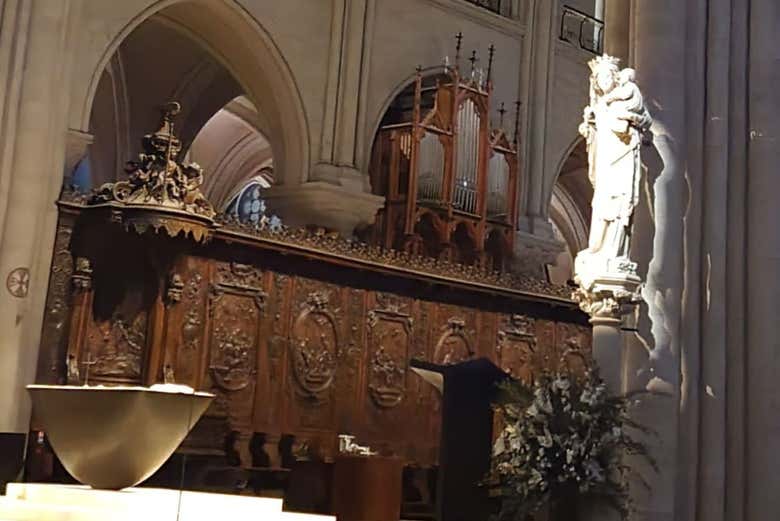 L'organo della cattedrale di Notre Dame