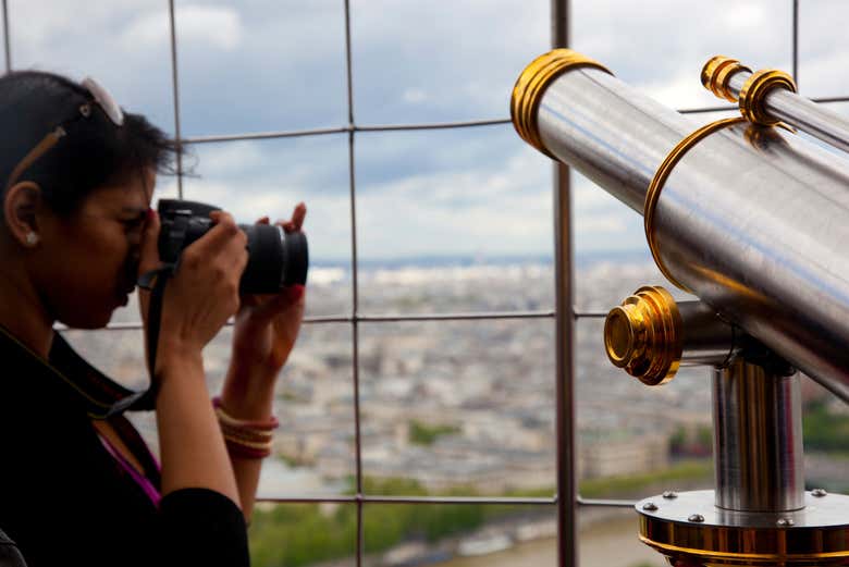 Enjoy the views with a telescope!