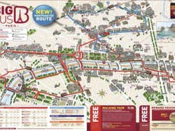 Promotional image for Paris Big Bus tour route