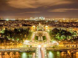 Vue depuis le restaurant de la Tour Eiffel