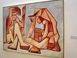 Centro Pompidou, "Femmes devant la mer" di Picasso