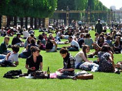 Jardin du Luxembourg, jeunes