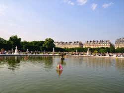 Jardin des Tuileries, fountain