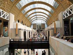 Musée d'Orsay, intérieur de la gare
