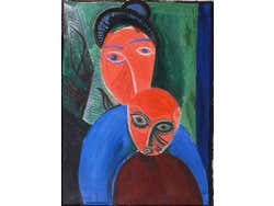 Musée Picasso, Mère et fils