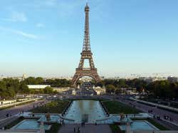 Tour Eiffel vue du Trocadéro