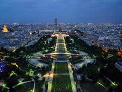 Tour Eiffel, vue panoramique
