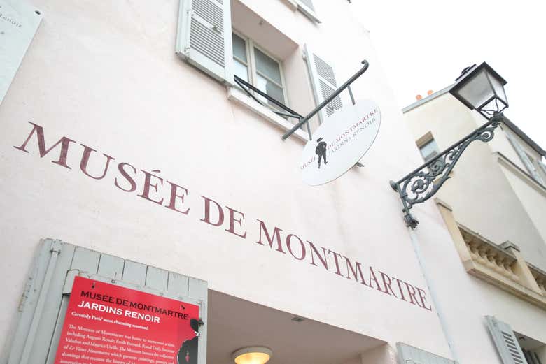 Terminaremos el tour en el Museo de Montmartre