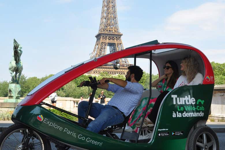 Check out the iconic Eiffel Tower