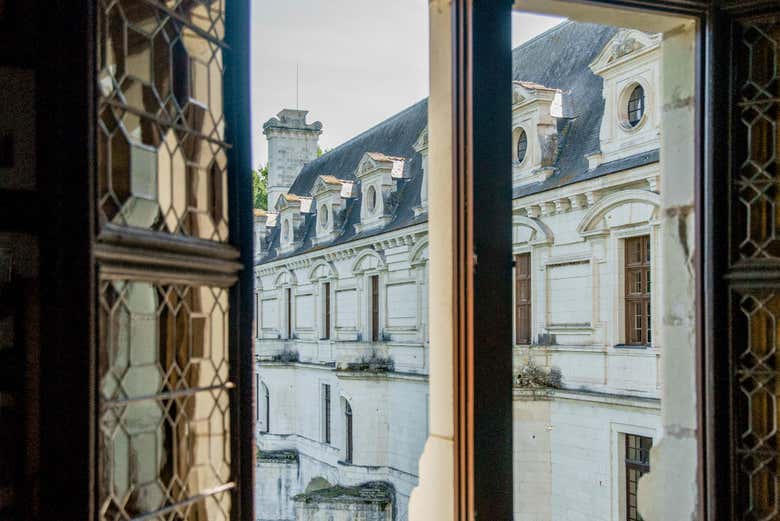 Ventana en el Castillo de Chenonceau