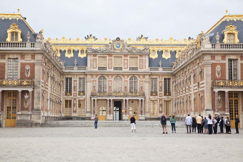 Fachada del Palacio de Versalles