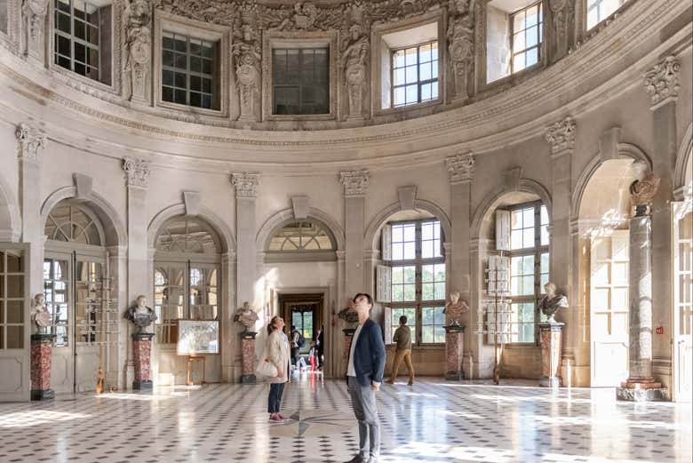 Visitando el Palacio de Vaux-le-Vicomte