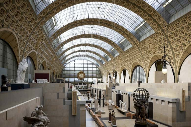 Panorâmica da galeria principal © Musée d'Orsay