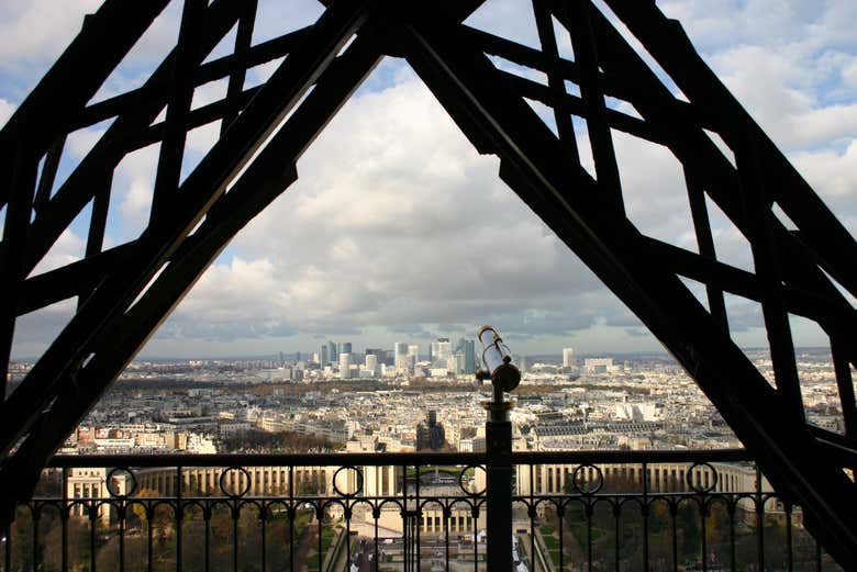 Vistas de París desde la Torre Eiffel