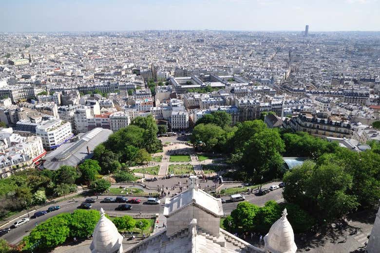 Vista desde el Sacré Coeur