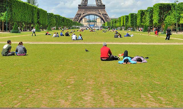 Campo di Marte Zone verdi e di relax a Parigi