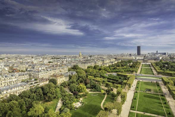 Paseo en helicóptero por París