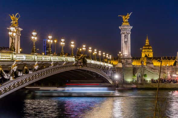 Tour nocturno por París