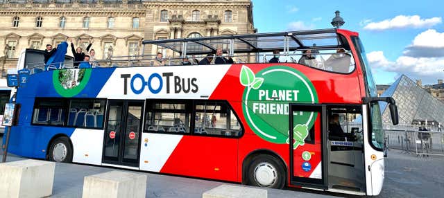 Tour panorámico en el autobús sostenible Tootbus