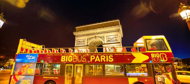 Tour nocturno en autobús descapotable, Big Bus