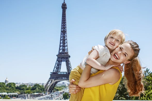 Tour di Parigi per famiglie