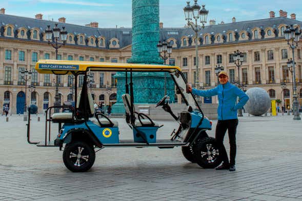 Tour privado en carrito de golf por París