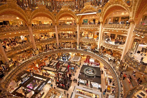 Visite guidée des Galeries Lafayette