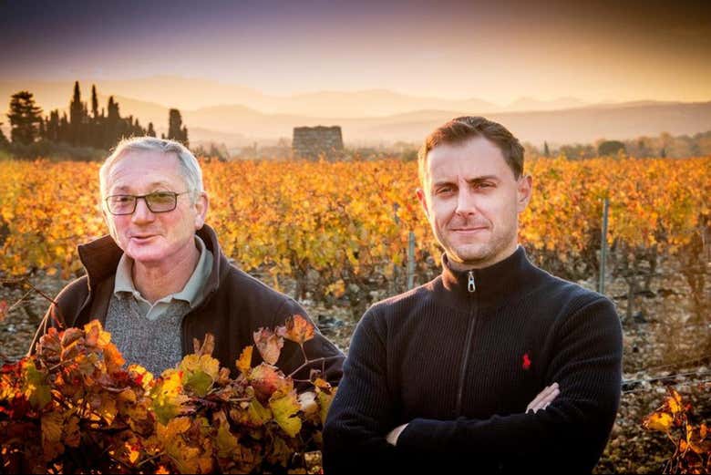 Visite des vignobles de Rombeau