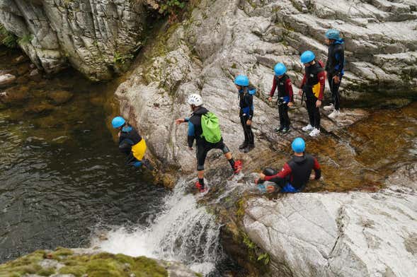 Torrentismo sul fiume Chassezac