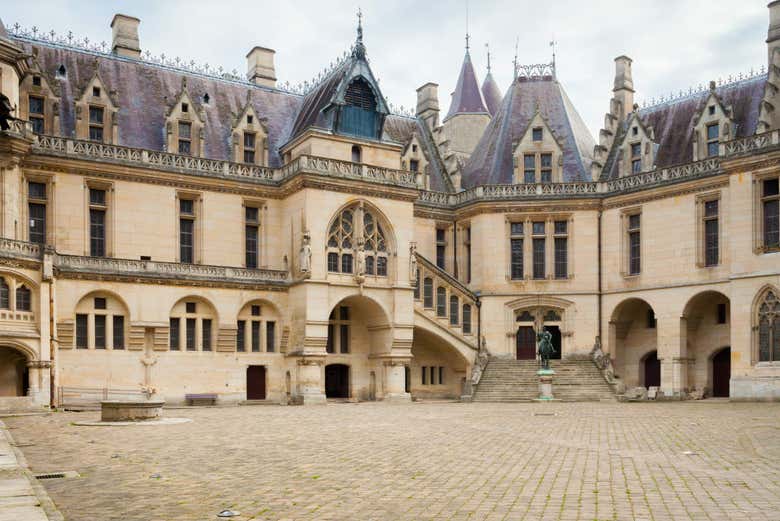 Interior of the Pierrefonds Castle