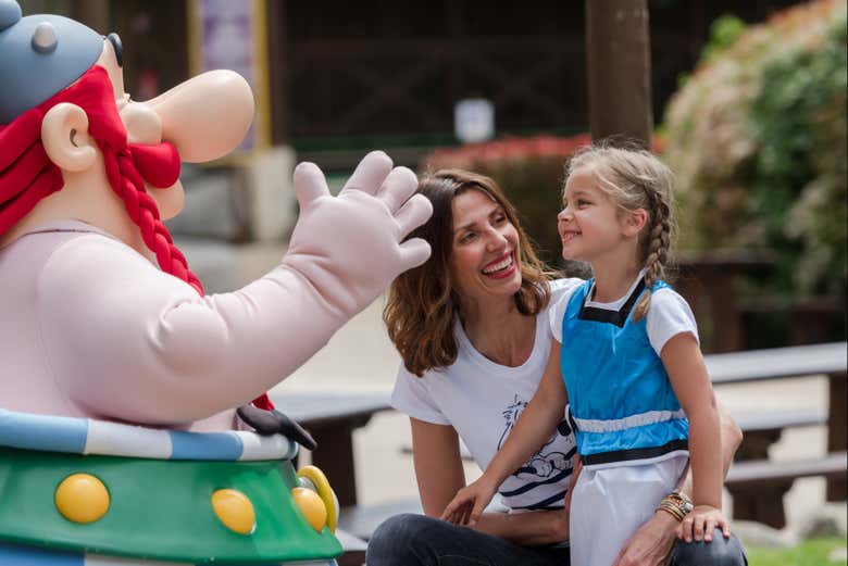 Conociendo a los personajes del Parque Astérix