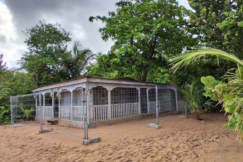 La petite maison de l'inspecteur sur la plage