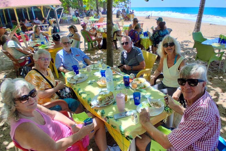 Visite d'un restaurant local