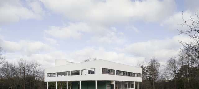 Entrada a Villa Savoye