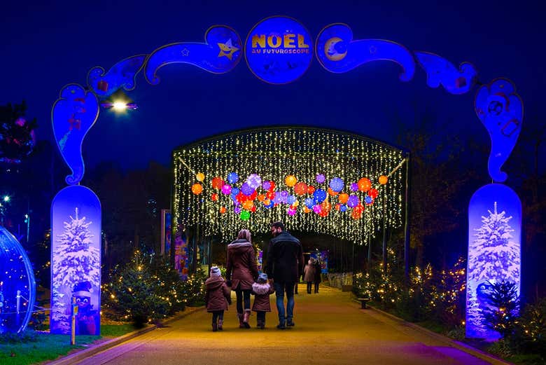 Bienvenidos a Futuroscope en Navidad