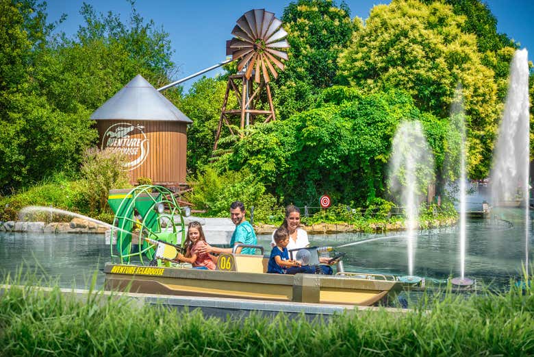 Attraction plein air au Futuroscope