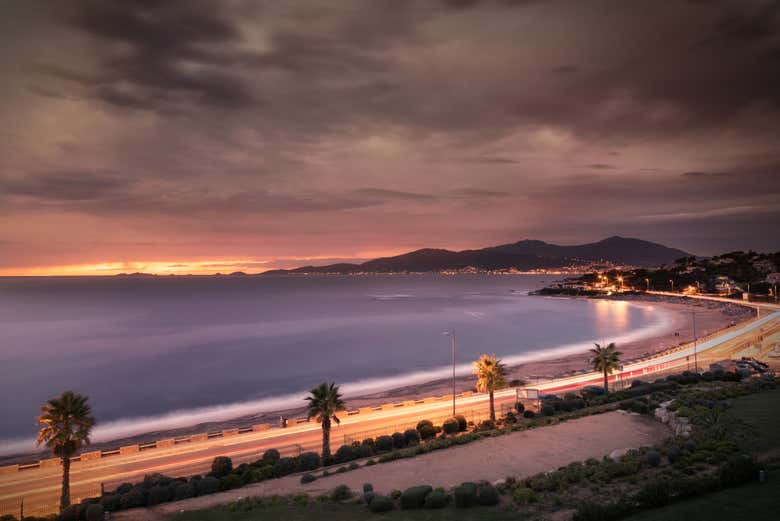 La bahía de Porticcio