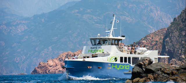 Excursion en bateau à Scandola et Girolata