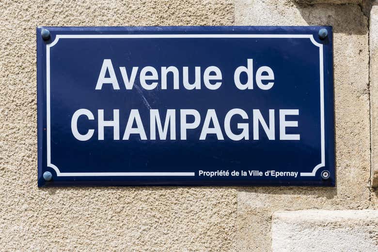 Avenue de Champagne de Épernay