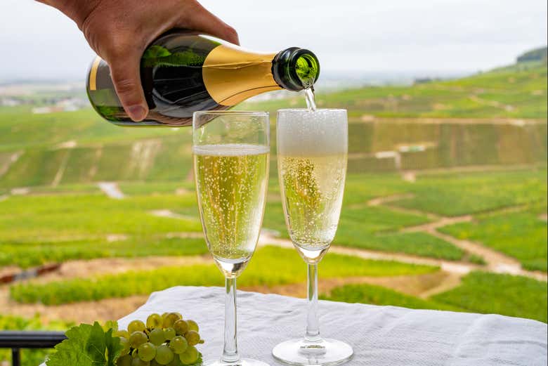 Dégustation de champagne à Reims